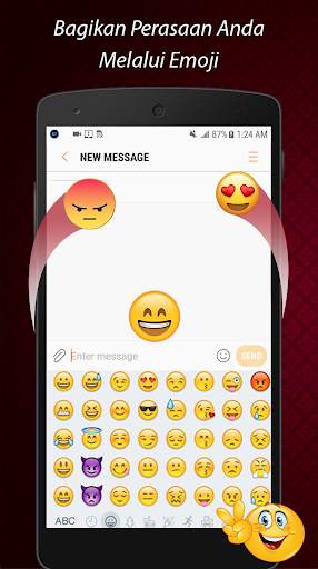 Keyboard thai : Ketik mengetik keypad dengan emoji screenshot 3