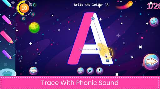 Preschool Alphabets Tracing : abc kids games screenshot 7