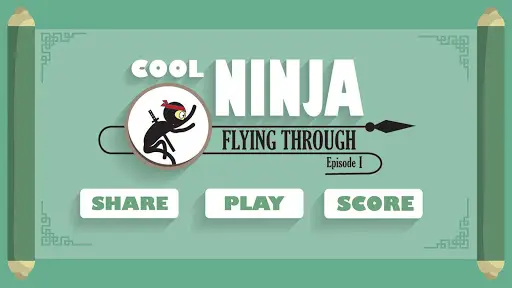 Cool Ninja: Amazing Ninja Game 1 تصوير الشاشة