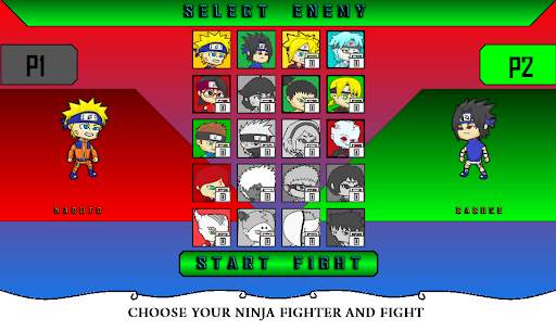Anime Saga-Ninja Fighter screenshot 2