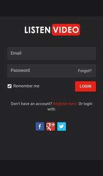 Listen Video - Music Player screenshot 5