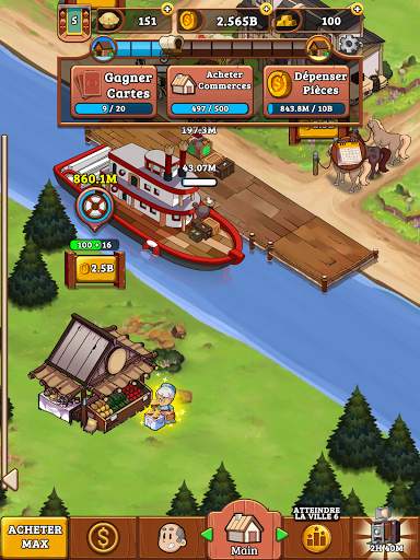 Idle Frontier: Tap Tap Town screenshot 21