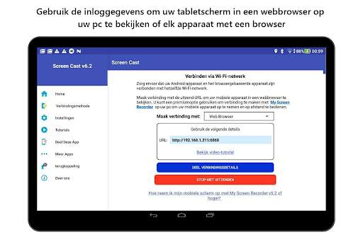 Screen Cast - Bekijk mobiel op pc screenshot 5