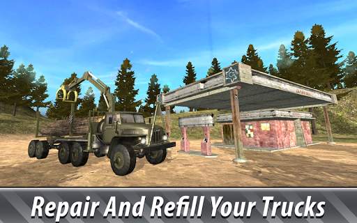 Offroad Cargo Truck Simulator screenshot 4