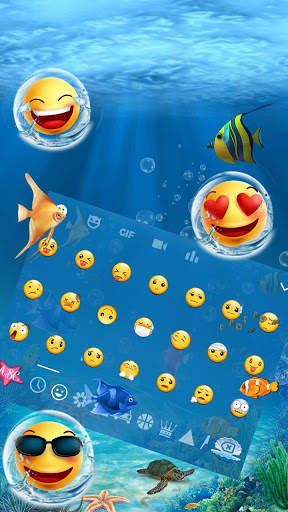 Underwater Keyboard screenshot 3