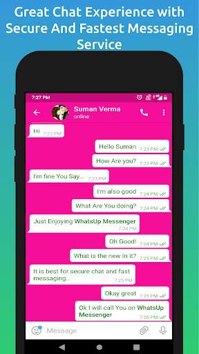 WhatsUp Messenger - Social Unique Chat App screenshot 4