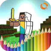 Coloring Books Mine Craft Game 2.1