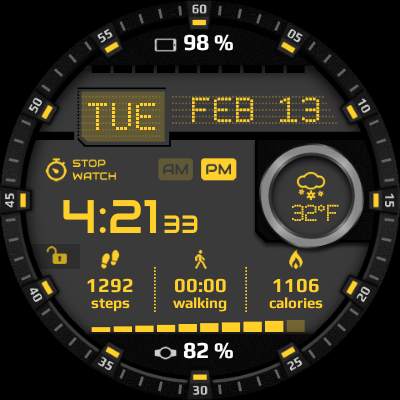 Digitec Watch Face screenshot 10