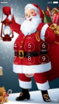 Santa Claus Lock Screen 6 تصوير الشاشة
