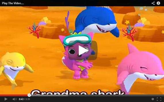 BABY SHARK CHALENGE VIDIO screenshot 3