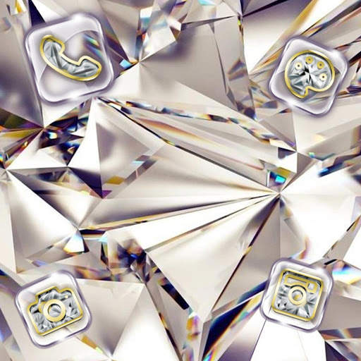 Glass, Diamond Themes, Live Wallpaper screenshot 4