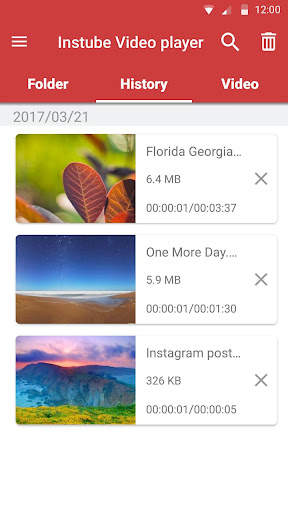 Video Player 2 تصوير الشاشة