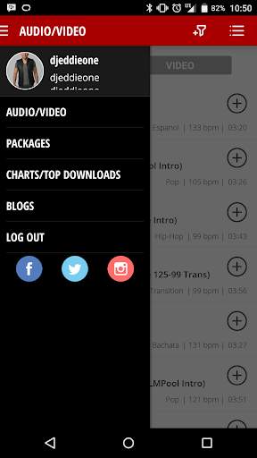 Latino Music Pool screenshot 1