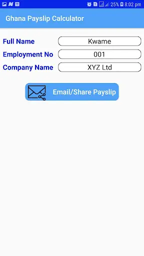 Ghana Payslip Calculator screenshot 3