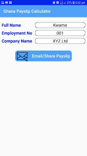 Ghana Payslip Calculator 3 تصوير الشاشة