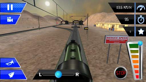 Fast Train Drive 3D screenshot 8