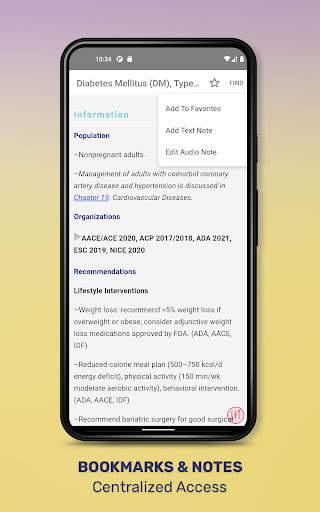 CURRENT Practice Guidelines screenshot 15