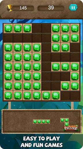 Jewels Block Crush - Free Puzzle Game screenshot 2