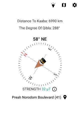 Qibla Finder - Qibla Direction screenshot 1
