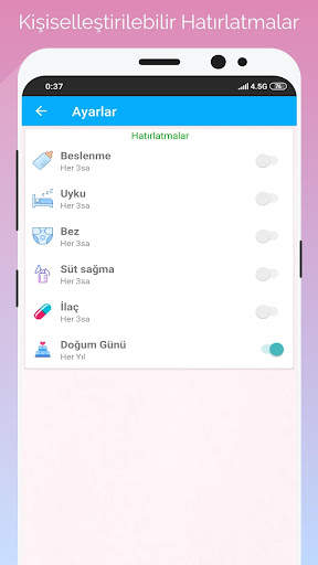 Gün Gün Bebek Bakımı, Gelişimi screenshot 8