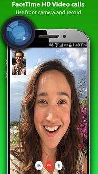 Facetime face Dial Calls 2 تصوير الشاشة