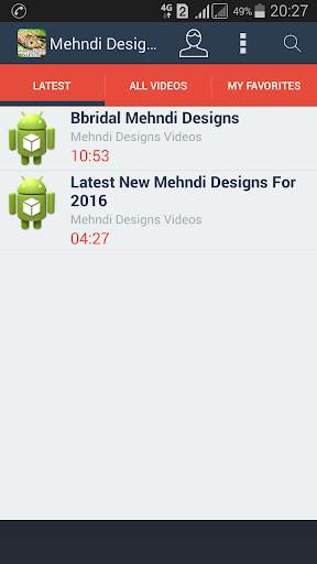 Mehndi Designs Videos screenshot 2