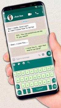 Keyboard Theme for Chat screenshot 1