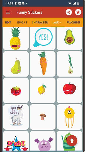 Funny GIF Stickers and emojis screenshot 14