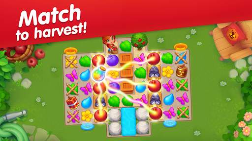 Greenvale: Match Three Puzzles & Farming Game! screenshot 4