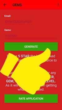 Gems Clash Clans - Prank screenshot 2