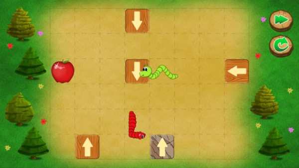 Worm & Apple Logic Puzzle Games screenshot 6