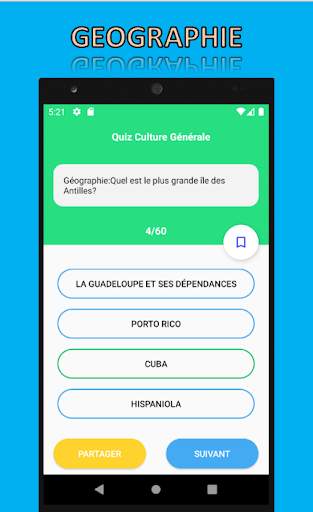 Quiz Culture Générale screenshot 3