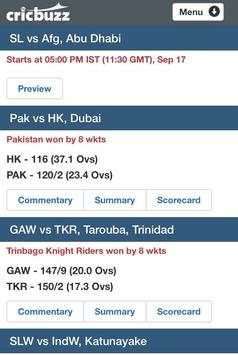 Cricbuzz screenshot 3