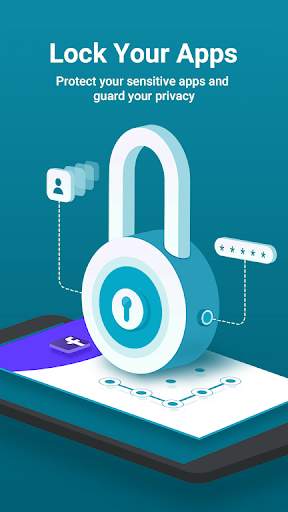 AppLock  fingerprint Lock Apps, PIN & Pattern Lock скриншот 1