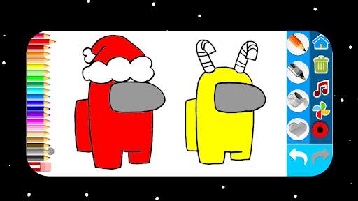 New Coloring Among Us screenshot 3