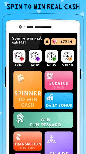 Spin to win wallet cash screenshot 1