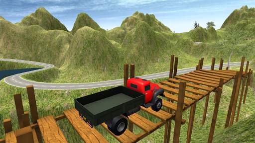 Mountain Cargo Truck Simulator: OffRoad Pickup screenshot 5