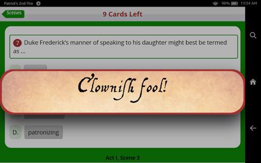 Angry Bard Quiz screenshot 7
