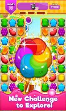 Candy Gummy Match 3 2017 screenshot 1