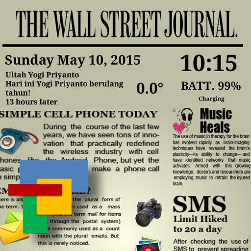 Newspaper for Total Launcher icon