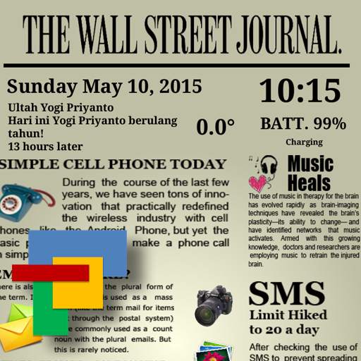 Newspaper for Total Launcher 1.4