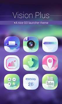 Vision Plus GO Launcher Theme screenshot 1