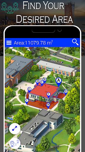 Area Calculator & Distance Measurement screenshot 1