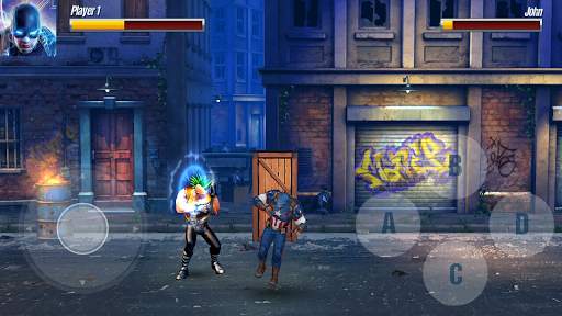 Super Captain Fighter 3D Game screenshot 1