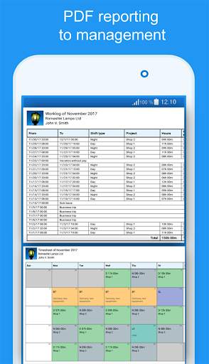 Express Worklog - timesheet, work time tracker screenshot 2