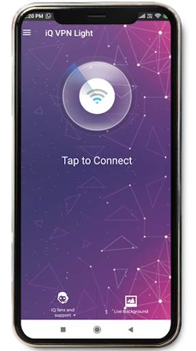 iQ VPN Light - Anonymous ultra fast vpn engine screenshot 3
