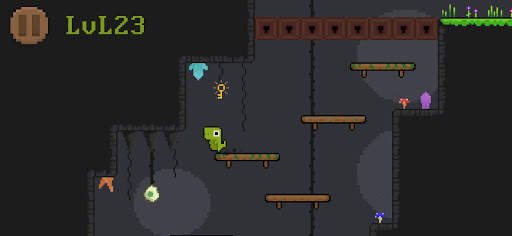 Dino Dash - Pixel Hardcore Platformer screenshot 5
