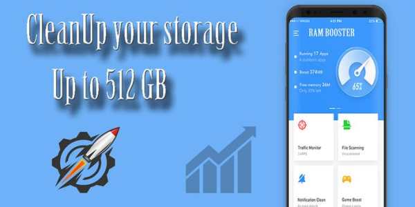 512 GB Storage Space Cleaner : 512 GB RAM Booster screenshot 2