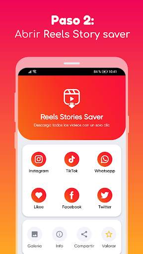 Descargar videos de instagram - Reels Story Saver screenshot 3