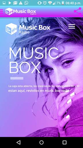 MUSIC BOX SANTIAGO app screenshot 3